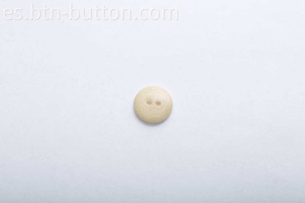 Clothes buttons made of fruits